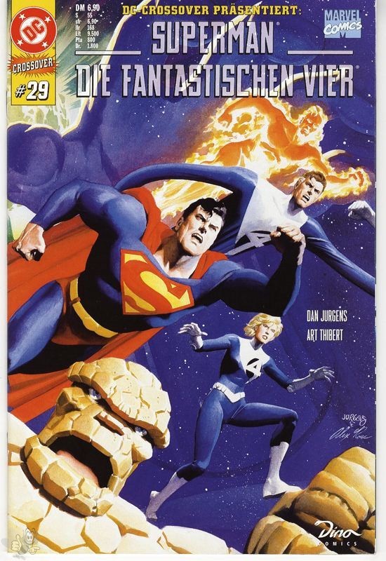 DC gegen Marvel 29: Superman / Die fantastischen Vier