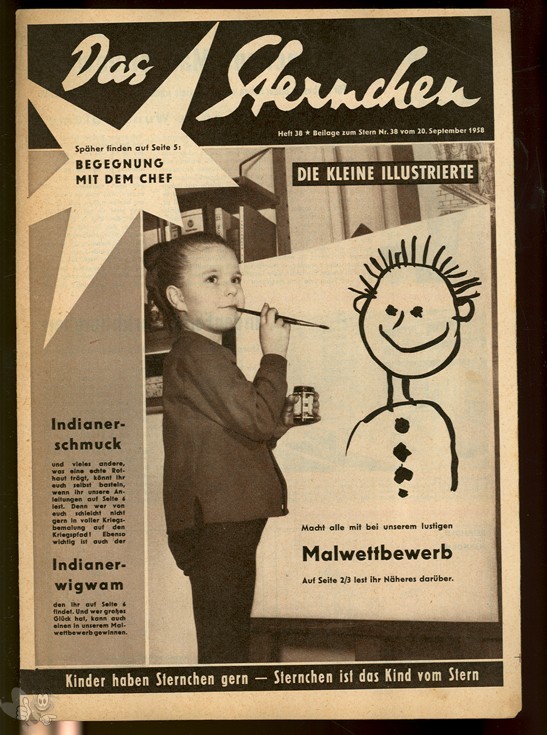 Sternchen 1958 Nr. 38 (Stern - Kinderbeilage)