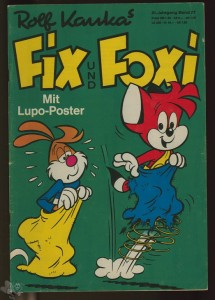 Fix und Foxi : 21. Jahrgang - Nr. 27 mit Lupo Poster