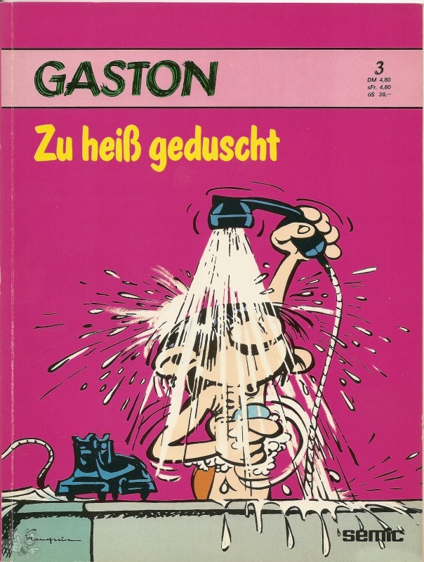 Gaston (2. Serie) 3: Zu heiß geduscht