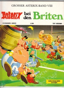 Asterix 8: Asterix bei den Briten (1. Auflage, Softcover)