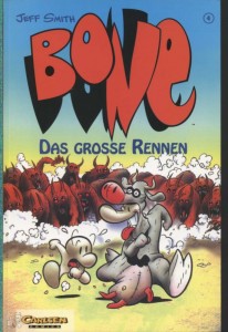 Bone (Carlsen) 4: Das grosse Rennen (Hardcover)