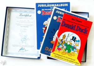 Donald Duck Jubiläumsalben-Box  (Eha 4034-4)