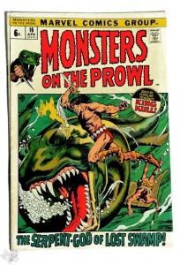 Monsters On The Prowl 16, US Ausgabe, 4th King Kull