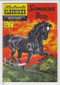 Illustrierte Klassiker 95: Schwarzer Blitz (1. Auflage)