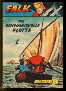 Falk (Heft, Lehning) 25: Die geheimnisvolle Flotte