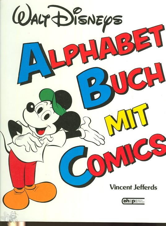 Micky Maus Alphabet Buch mit Comics