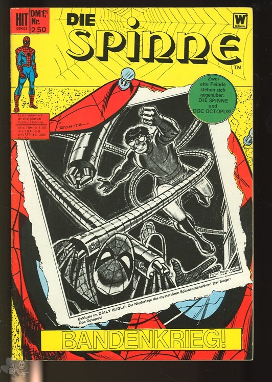 Hit Comics 250: Die Spinne