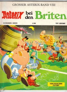 Asterix 8: Asterix bei den Briten (1. Auflage, Softcover)
