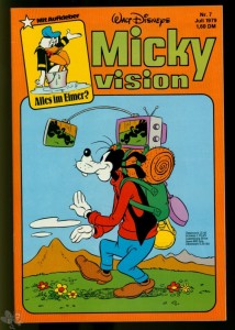 Mickyvision 7/1979 mit Sticker