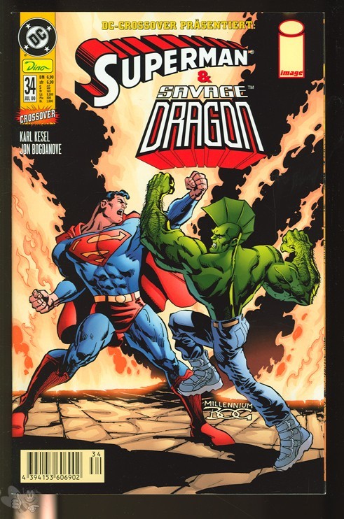 DC gegen Marvel 34: Superman &amp; Savage Dragon