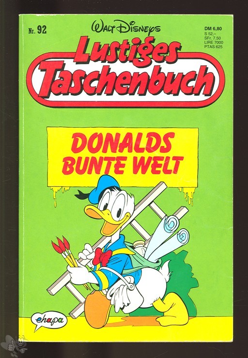 Walt Disneys Lustige Taschenbücher 92: Donalds bunte Welt (höhere Auflagen)