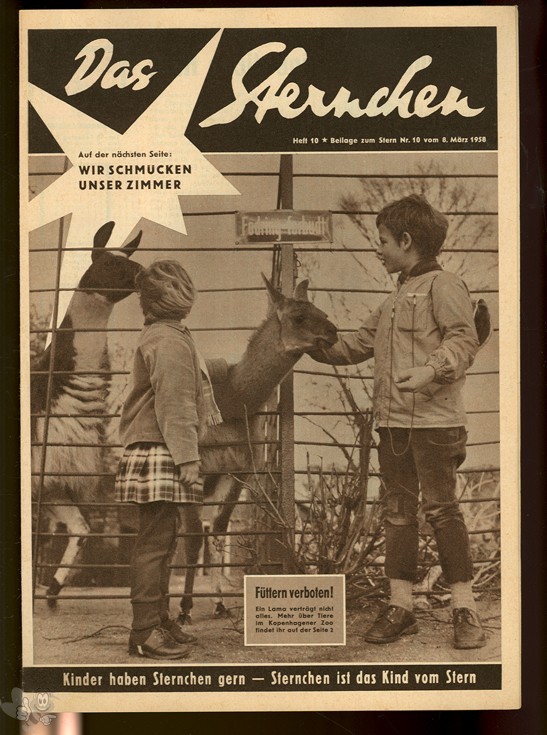 Sternchen 1958 Nr. 10 (Stern - Kinderbeilage)