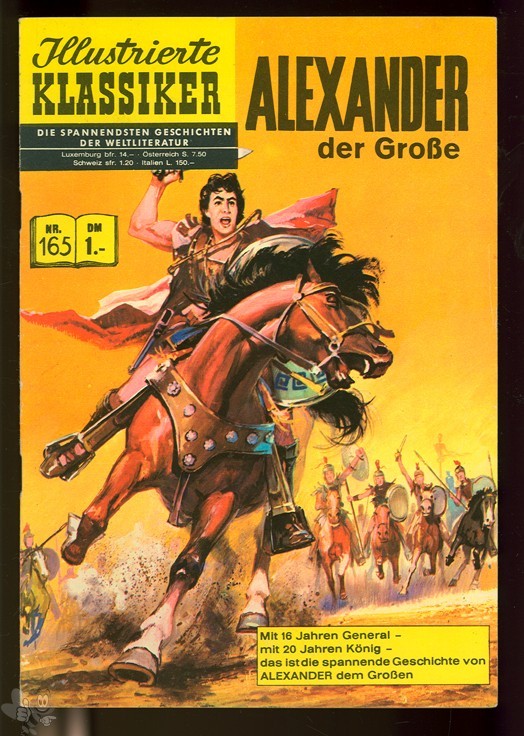 Illustrierte Klassiker 165: Alexander der Große (1. Auflage)