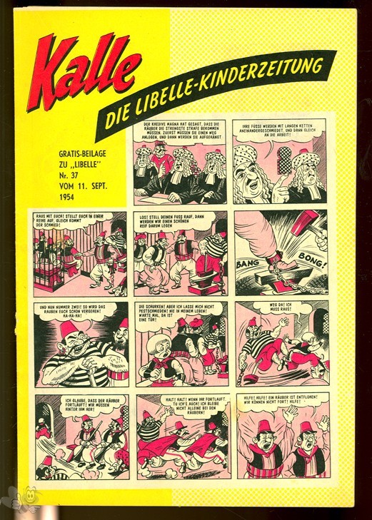 Kalle 1954 Nr. 37 (Comic - Beilage zu Libelle)