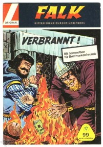 Falk (Heft, Lehning) 99: Verbrannt !