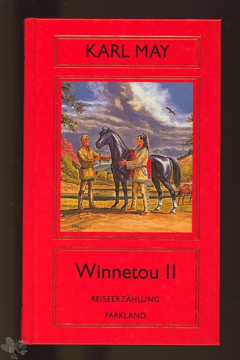 Karl May 20/33 mit Dill Cover &quot;Winnetou II&quot;