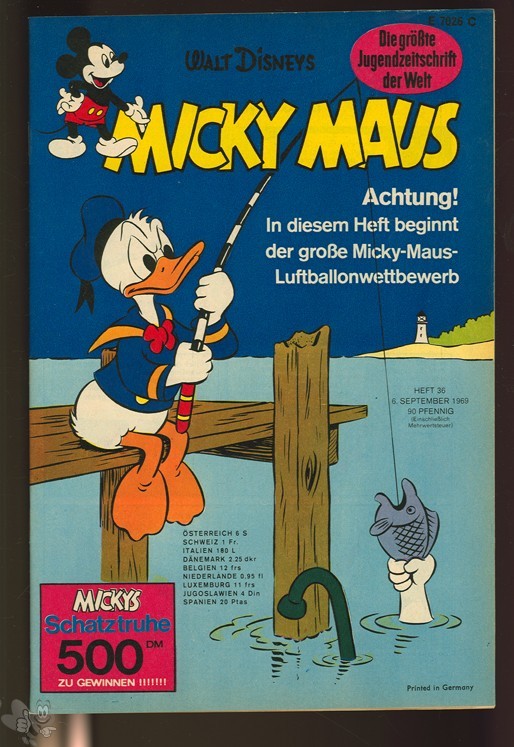 Micky Maus 36/1969
