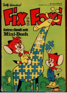 Fix und Foxi : 23. Jahrgang - Nr. 19
