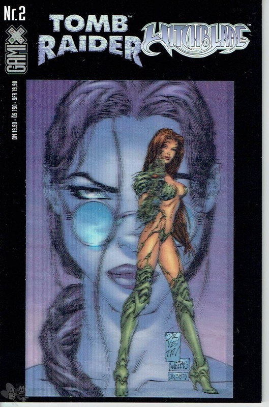 Gamix 2: Tomb Raider / Witchblade (Buchhandels-Ausgabe, Cover-Version A)
