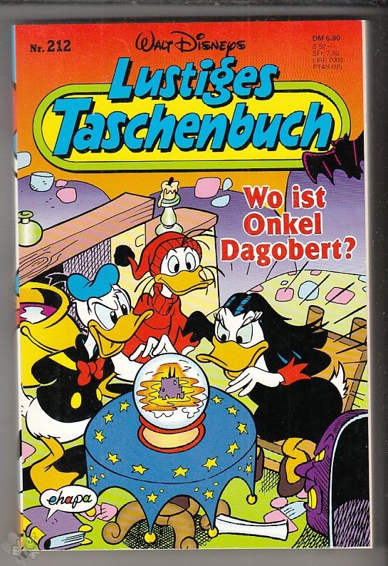 Walt Disneys Lustige Taschenbücher 212: Wo ist Onkel Dagobert ? (LTB)