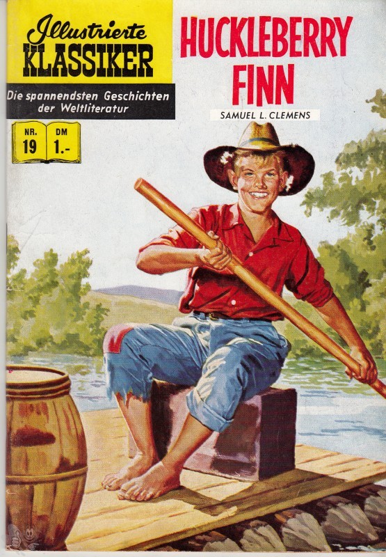 Illustrierte Klassiker 19: Huckleberry Finn (1. Auflage)