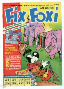 Fix und Foxi : 36. Jahrgang - Nr. 10