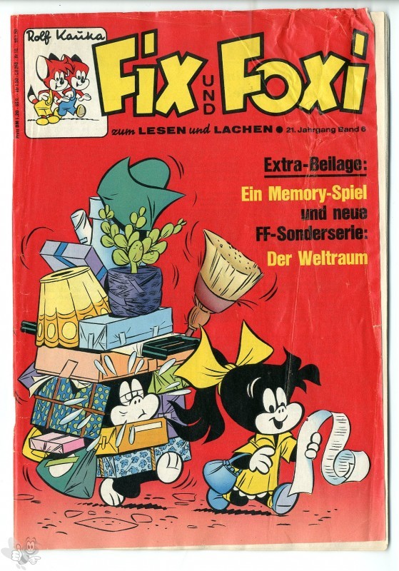 Fix und Foxi : 21. Jahrgang - Nr. 6