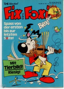 Fix und Foxi : 24. Jahrgang - Nr. 16