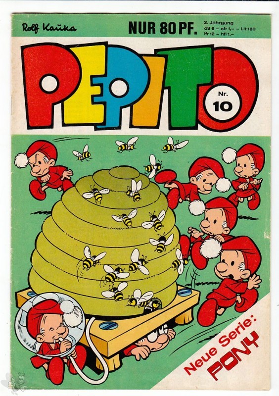Pepito : 1973 (2. Jahrgang): Nr. 10