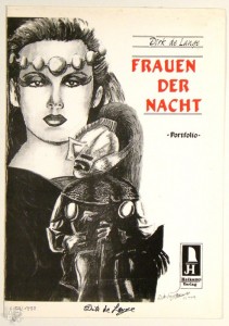 Dirk de Lange German Comic Cover Nr. 2 Portfolio Frauen der Nacht 