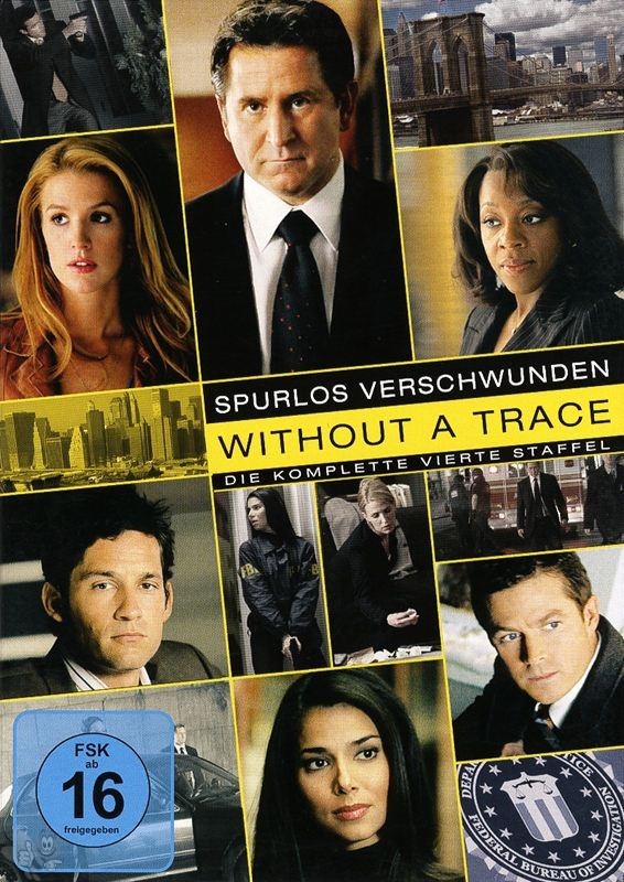 Without a trace - Spurlos verschwunden - Die komplette 4. Staffel (DVD&#039;s)
