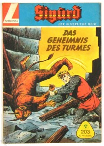 Sigurd - Der ritterliche Held (Heft, Lehning) 203: Das Geheimnis des Turmes