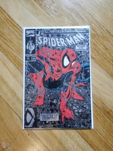 Spider-Man Silver Collectors Edition 1990 Nr. 1 Grading VF 8.0/Zustand 1-2