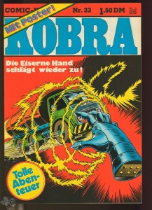Kobra 33/1977 mit dem Poster