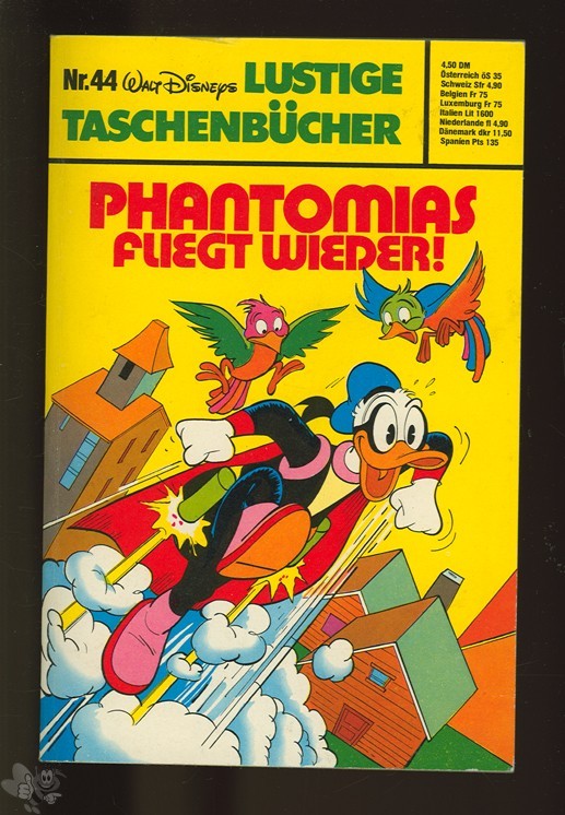 Walt Disneys Lustige Taschenbücher 44: Phantomias fliegt wieder ! (1. Auflage)