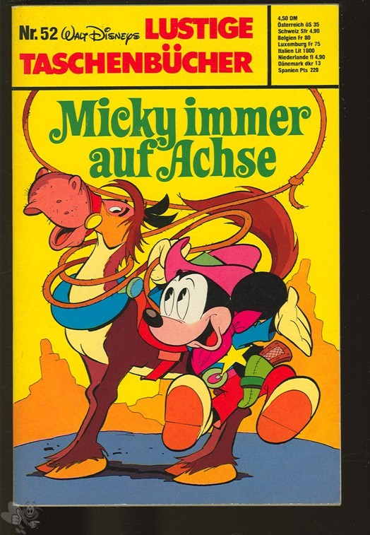 Walt Disneys Lustige Taschenbücher 52: Micky immer auf Achse (1. Auflage)