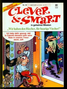 Clever &amp; Smart (Album , 1. Auflage) 55: Wir haben den Riecher, für haarige Viecher !