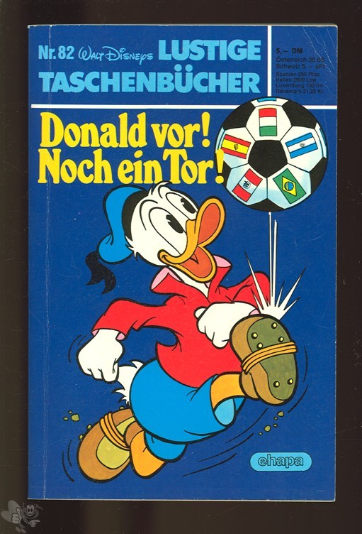 Walt Disneys Lustige Taschenbücher 82: Donald vor ! Noch ein Tor ! (1. Auflage)
