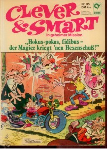 Clever &amp; Smart (Album , 1. Auflage) 35: Hokus-pokus, fidibus - der Magier kriegt &#039;nen Hexenschuß !