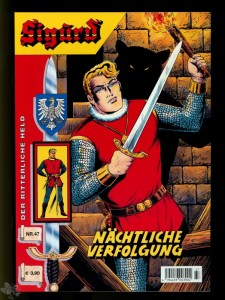 Sigurd - Der ritterliche Held (Kioskausgabe, Hethke) 47: Nächtliche Verfolgung (Presse-Ausgabe, Cover-Version 1)