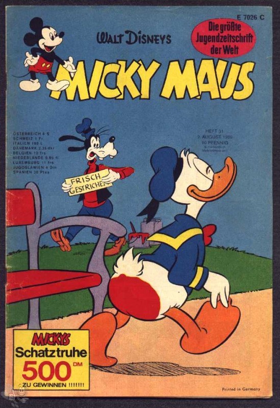 Micky Maus 1969: Nr. 31