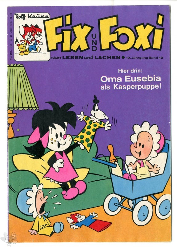 Fix und Foxi : 19. Jahrgang - Nr. 49
