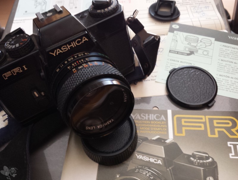 Spiegelreflexkamera YASHICA FR I Halbautomat 50 mm Objektiv