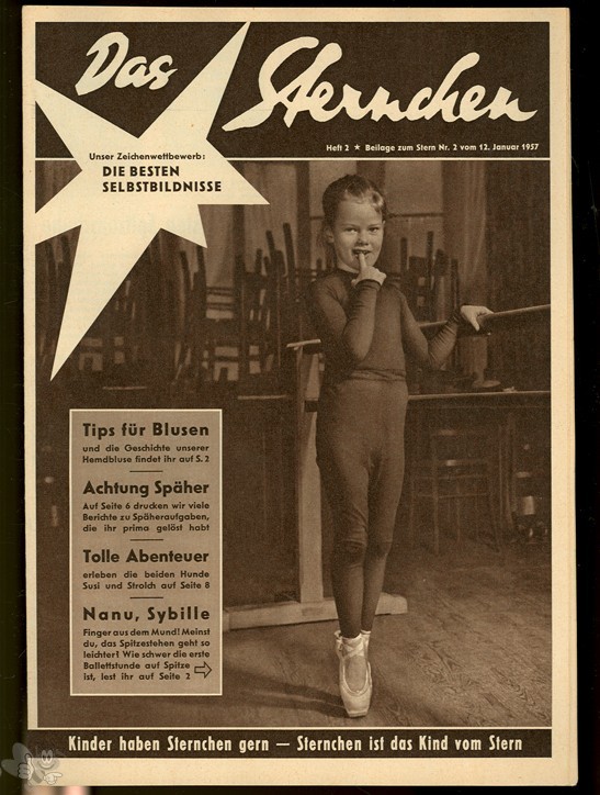 Sternchen 1957 Nr. 2 (Stern - Kinderbeilage)