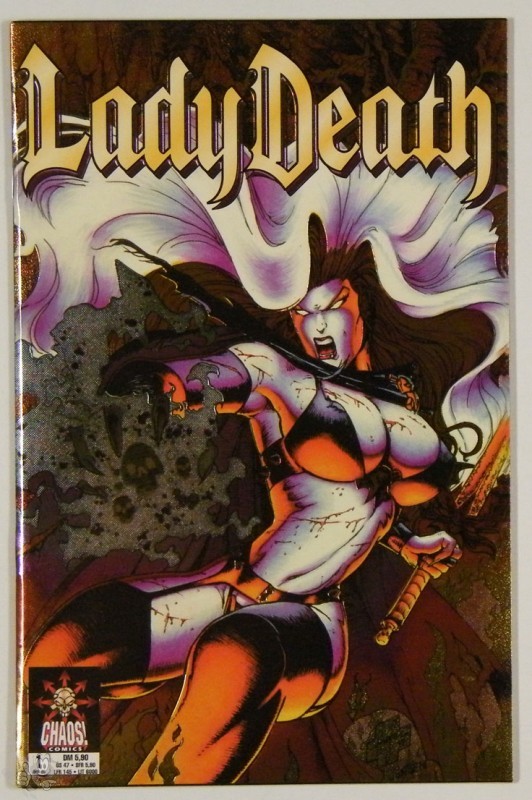 Lady Death 1 Variant Cover 