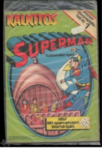 Kalkitos Superman Rubbelspiel Nr. 1 (OVP)