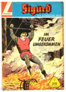 Sigurd - Der ritterliche Held (Heft, Lehning) 215: Im Feuer umgekommen