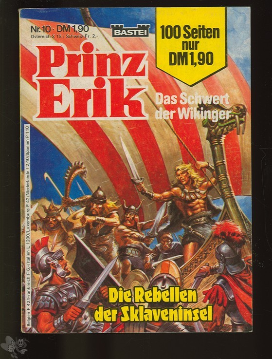 Prinz Erik 10: Die Rebellen der Sklaveninsel