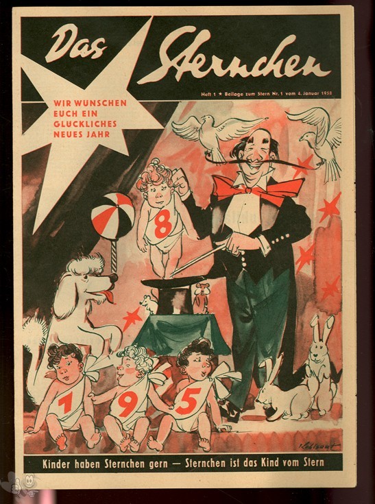 Sternchen 1958 Nr. 1 (Stern - Kinderbeilage)
